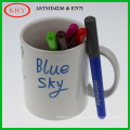 Hot Selling Colored Ceramic Mug Marker Pen